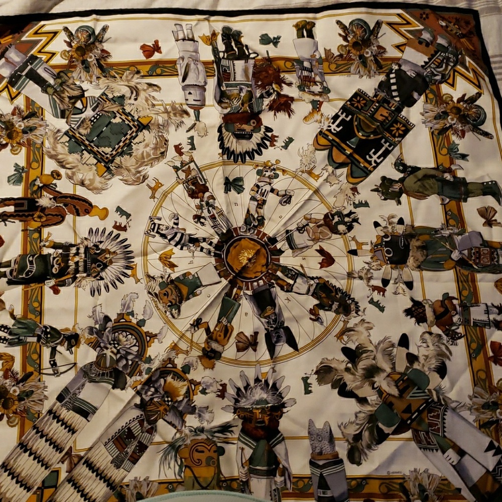 HERMES Silk Kachinas Scarf

By Kermit Oliver